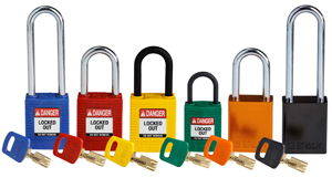 SafeKey Padlock for Lockout/Tagout from Brady Corporation